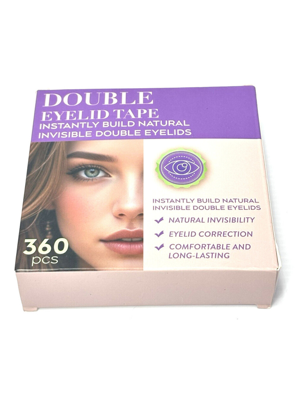 360 Pcs Double Eyelid Tape Natural Invisible Instant Eye Lift Strips Brand New *